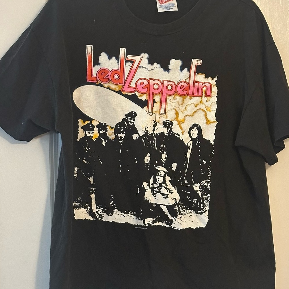 Led Zeppelin Black Graphic T-Shirt